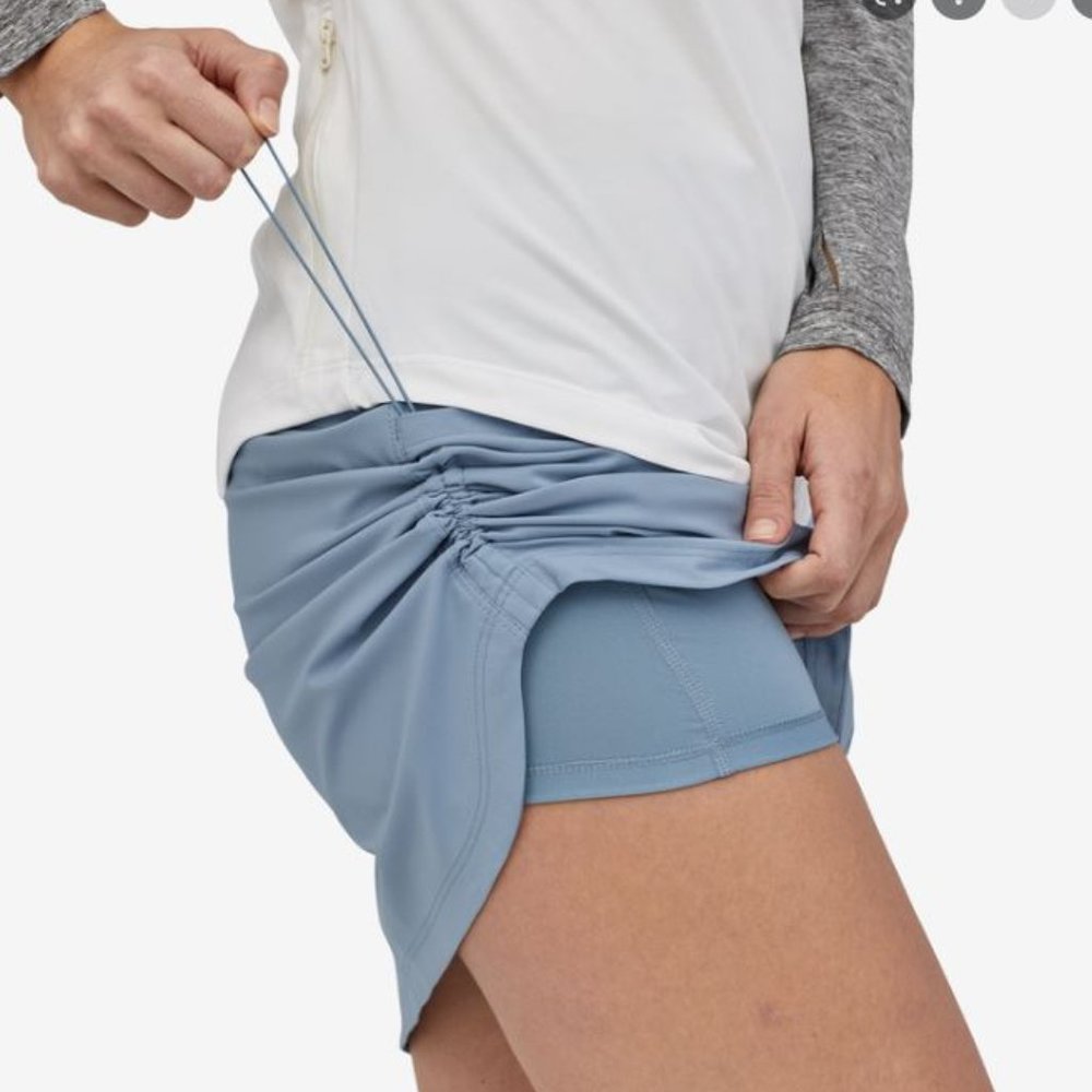 Patagonia | Tech Skort in Berlin Blue  Size M - Picture 10 of 14